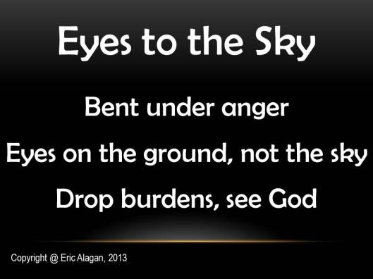 Eyes to the Sky haiku Written Words Never Die